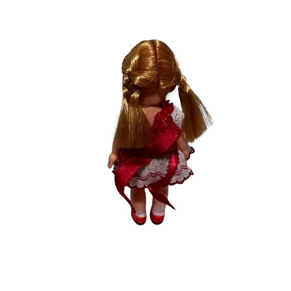 Side-Glancing Lot of 3 Posable 5" Dolls Japan Soft Rubber Painted Shoes/Socks - Picture 10 of 15